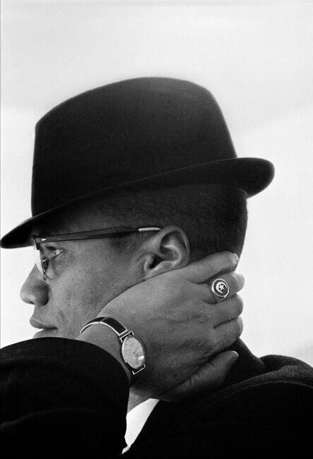 <div>Eve Arnold, <i>Malcolm X during his visit to enterprises owned by Black Muslims</i>, Chicago, Illinois, USA,1962 </div><div>© Eve Arnold / Magnum Photos</div>