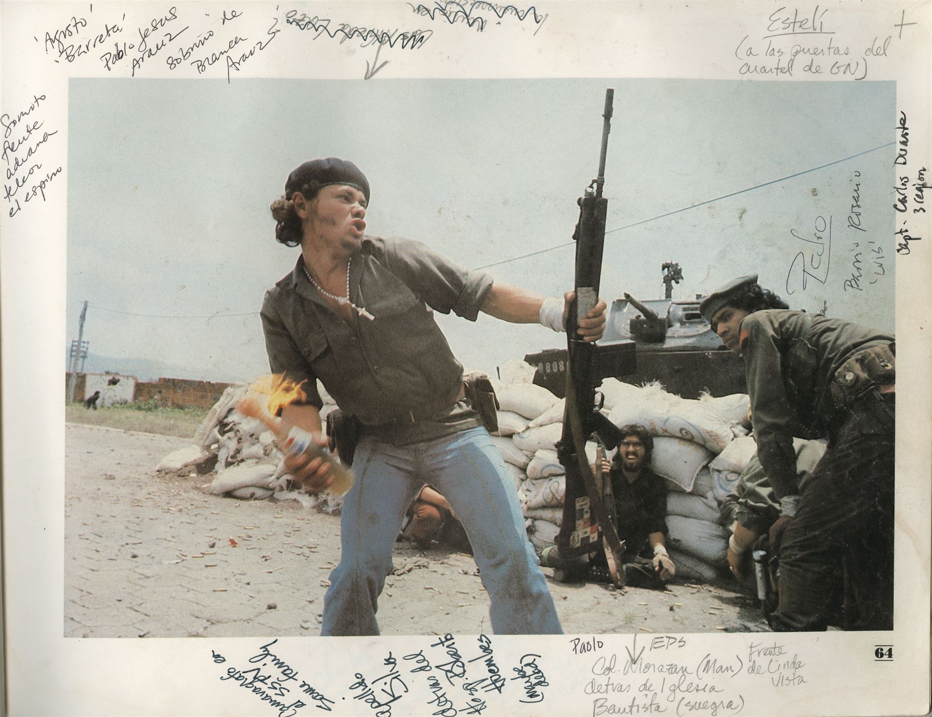 Susan Meiselas,<i> MolotovMan-Booklet: Annotated Nicaragua</i>, June 1978-July 1979 <div>© Susan Meiselas</div>